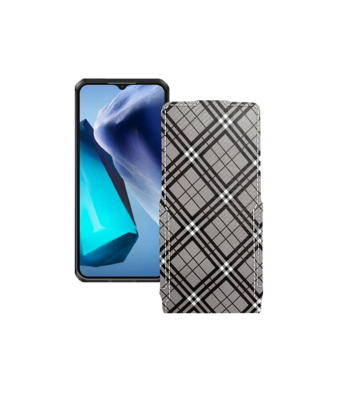 Чохол-флип з екошкіри для телефону Oukitel WP50