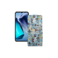 Чохол-флип з екошкіри для телефону Oukitel WP50