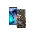 Чохол-флип з екошкіри для телефону Oukitel WP50