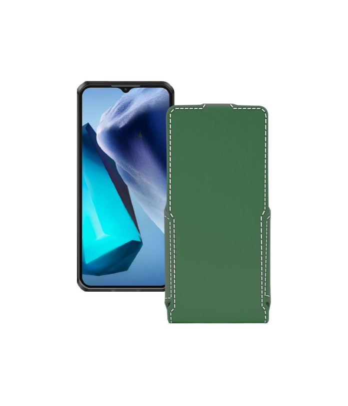 Чохол-флип з екошкіри для телефону Oukitel WP50