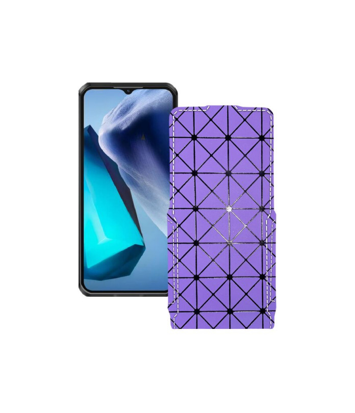Чохол-флип з екошкіри для телефону Oukitel WP50