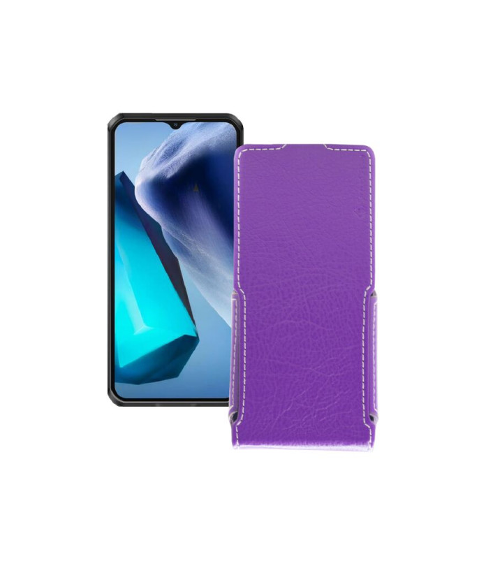 Чохол-флип з екошкіри для телефону Oukitel WP50