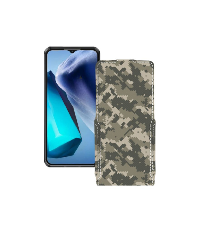 Чохол-флип з екошкіри для телефону Oukitel WP50