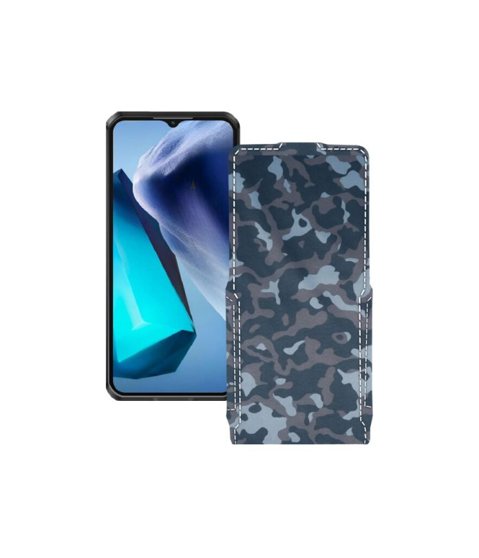 Чохол-флип з екошкіри для телефону Oukitel WP50