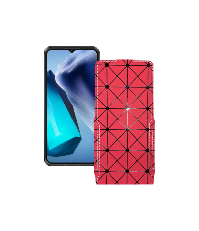 Чохол-флип з екошкіри для телефону Oukitel WP50