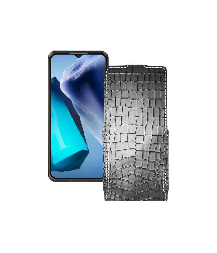 Чохол-флип з екошкіри для телефону Oukitel WP50