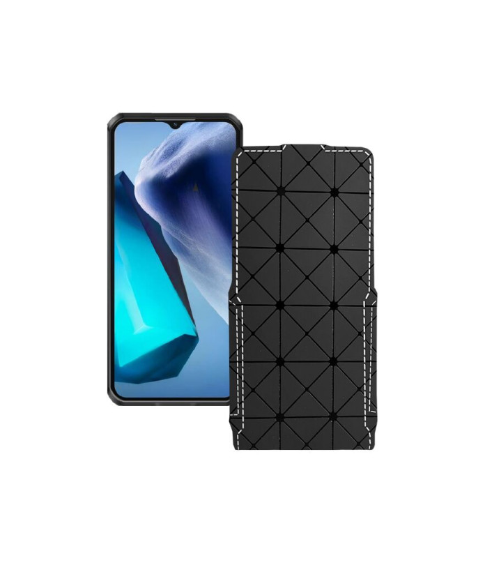 Чохол-флип з екошкіри для телефону Oukitel WP50