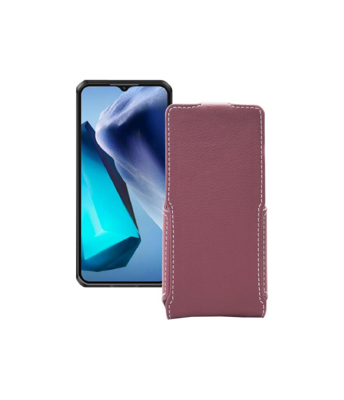 Чохол-флип з екошкіри для телефону Oukitel WP50