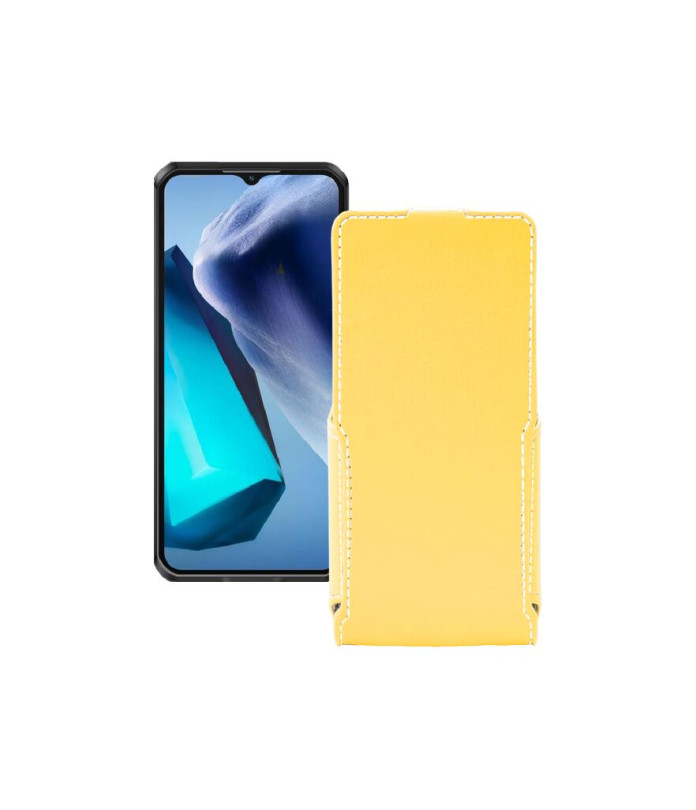Чохол-флип з екошкіри для телефону Oukitel WP50