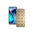 Чохол-флип з екошкіри для телефону Oukitel WP50