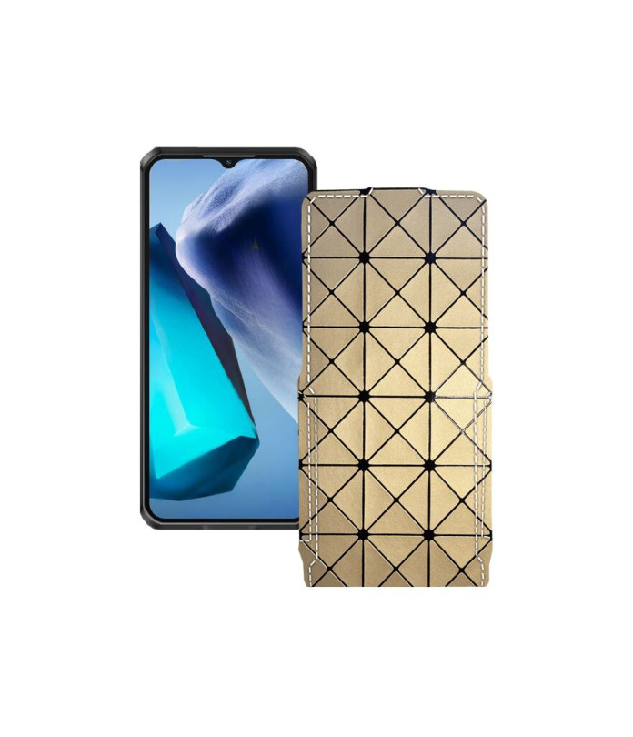 Чохол-флип з екошкіри для телефону Oukitel WP50