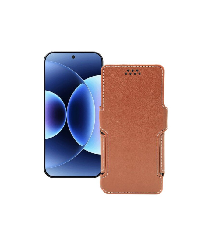 Чохол-книжка з екошкіри для телефону Xiaomi 17 Pro Max 5G