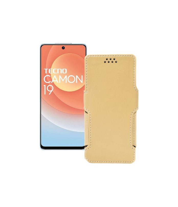 Чохол-книжка з екошкіри для телефону Tecno Camon 19 Pro 5G