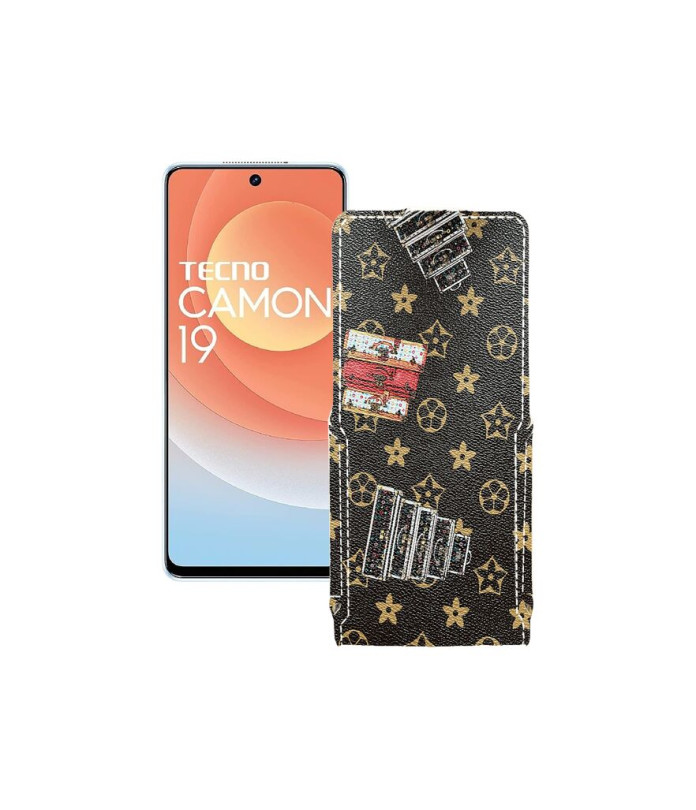 Чохол-флип з екошкіри для телефону Tecno Camon 19 Pro 5G