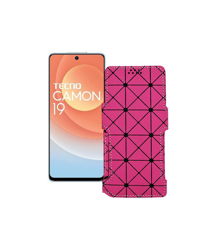 Чохол-книжка з екошкіри для телефону Tecno Camon 19 Pro 5G