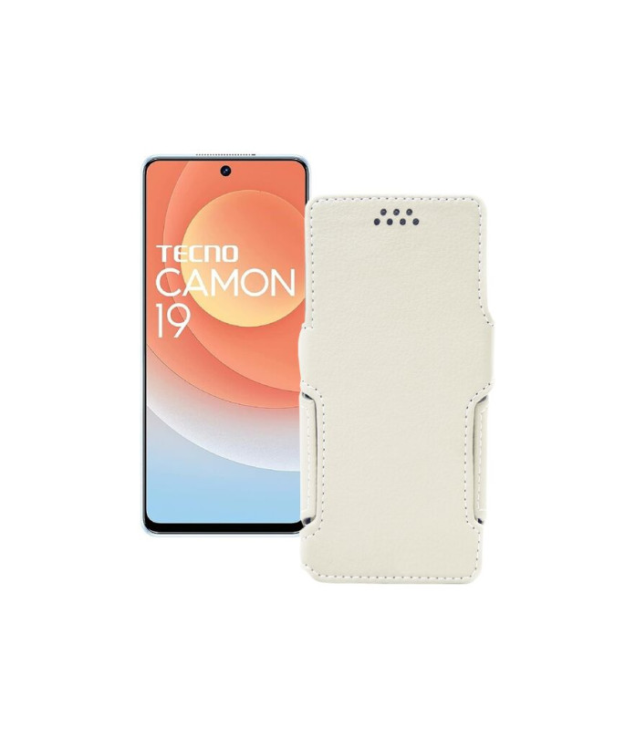 Чохол-книжка з екошкіри для телефону Tecno Camon 19 Pro 5G