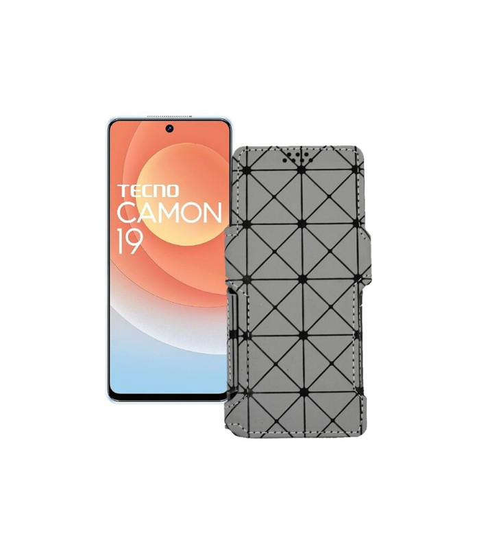 Чохол-книжка з екошкіри для телефону Tecno Camon 19 Pro 5G