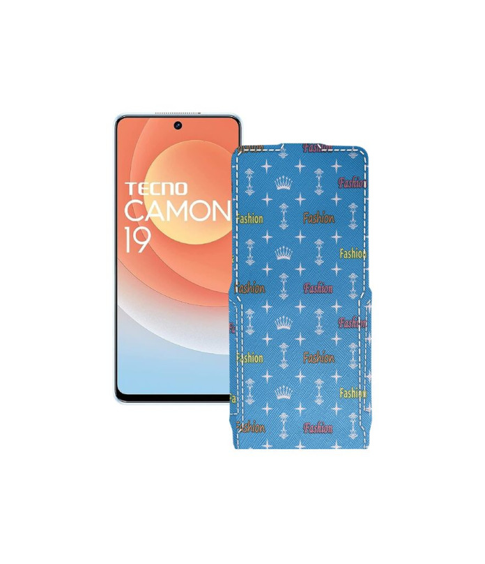 Чохол-флип з екошкіри для телефону Tecno Camon 19 Pro 5G