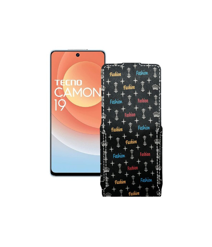 Чохол-флип з екошкіри для телефону Tecno Camon 19 Pro 5G