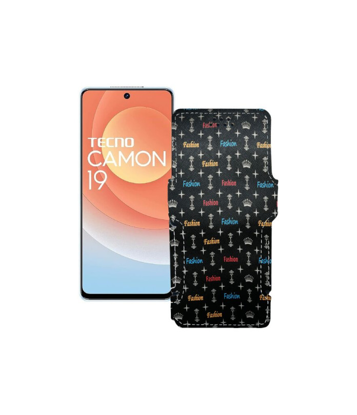 Чохол-книжка з екошкіри для телефону Tecno Camon 19 Pro 5G