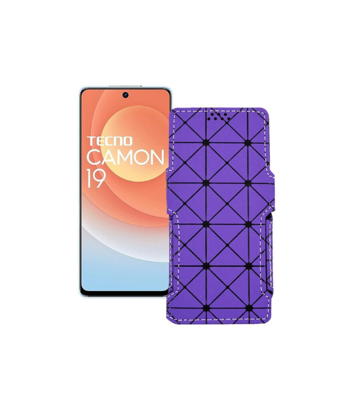 Чохол-книжка з екошкіри для телефону Tecno Camon 19 Pro 5G