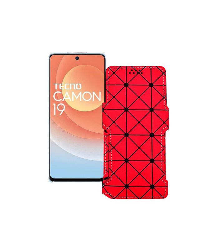 Чохол-книжка з екошкіри для телефону Tecno Camon 19 Pro 5G