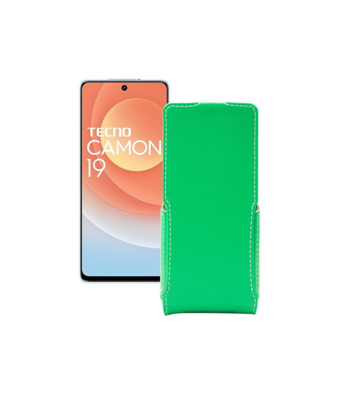 Чохол-флип з екошкіри для телефону Tecno Camon 19 Pro 5G