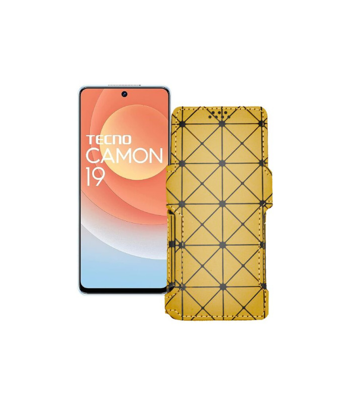 Чохол-книжка з екошкіри для телефону Tecno Camon 19 Pro 5G