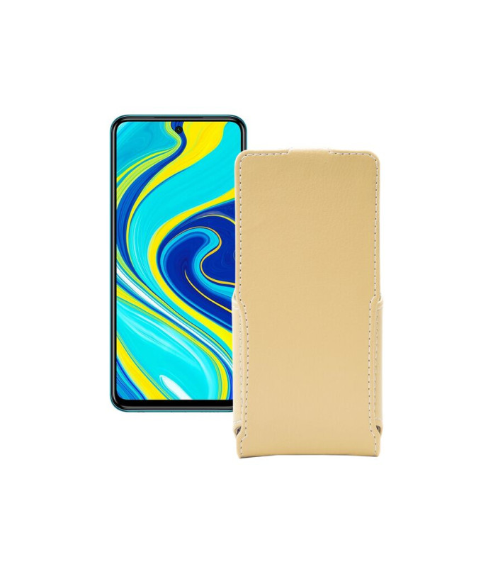 Чохол-флип з екошкіри для телефону Xiaomi Redmi Note 9s