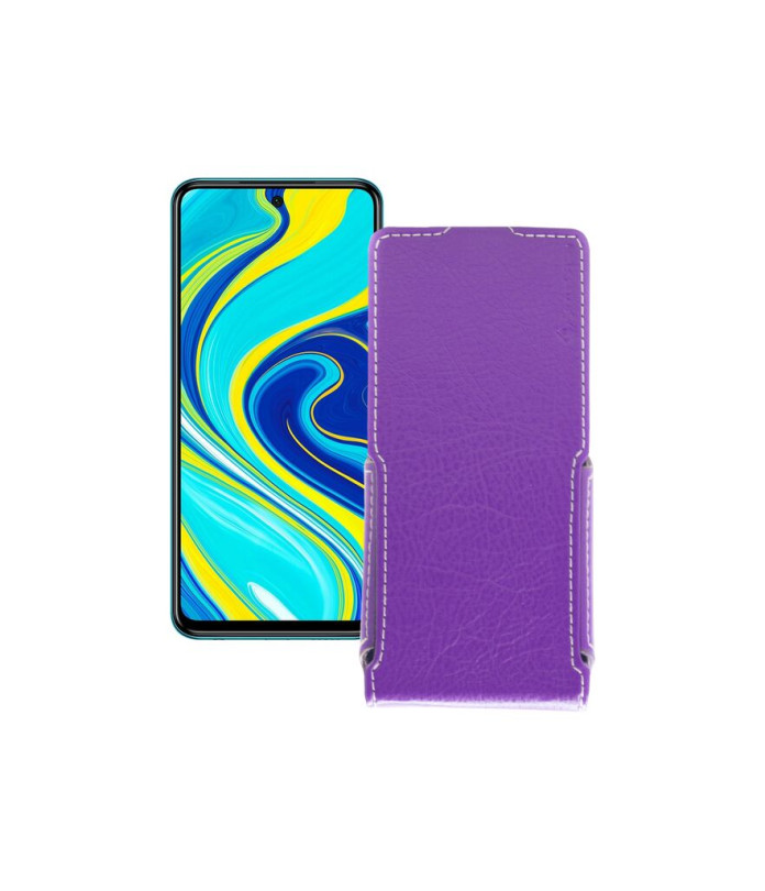 Чохол-флип з екошкіри для телефону Xiaomi Redmi Note 9s