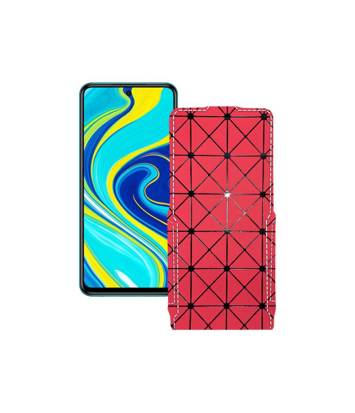 Чохол-флип з екошкіри для телефону Xiaomi Redmi Note 9s