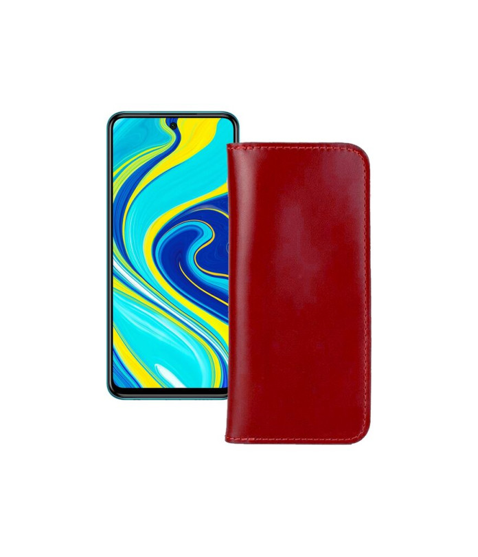 Портмоне з шкіри для телефону Xiaomi Redmi Note 9s