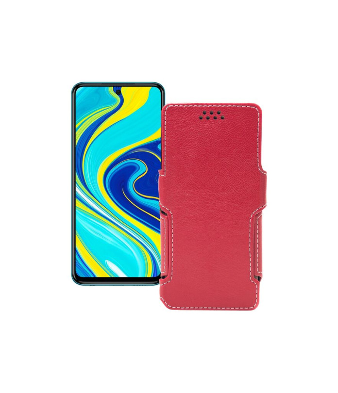 Чохол-книжка з екошкіри для телефону Xiaomi Redmi Note 9s