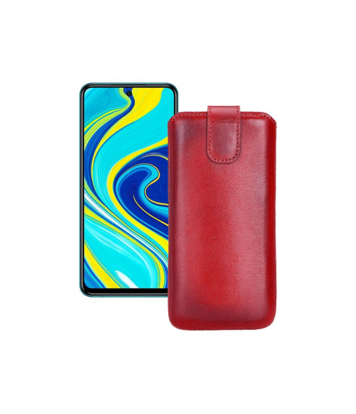 Витяжка з екошкіри для телефону Xiaomi Redmi Note 9s