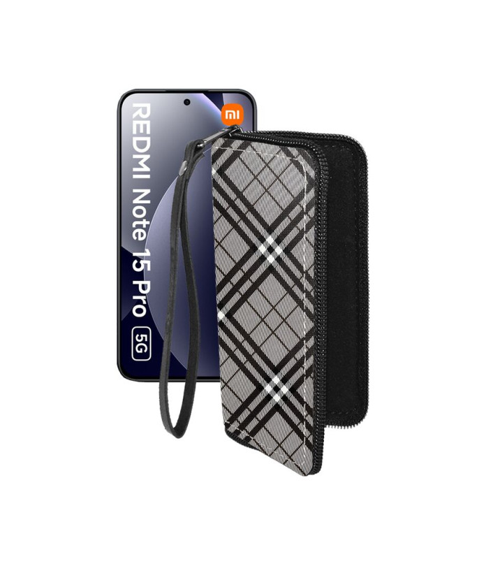 Чохол-гаманець з екошкіри для телефону Xiaomi Redmi Note 15 Pro 5G