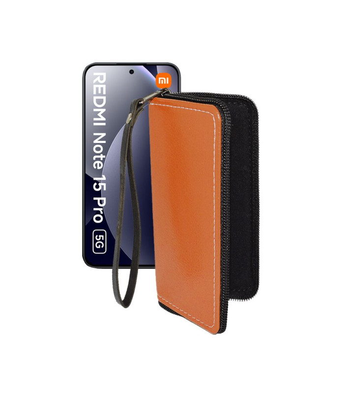 Чохол-гаманець з екошкіри для телефону Xiaomi Redmi Note 15 Pro 5G