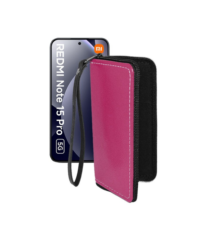Чохол-гаманець з екошкіри для телефону Xiaomi Redmi Note 15 Pro 5G