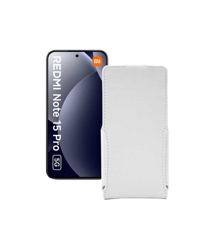 Чохол-флип з екошкіри для телефону Xiaomi Redmi Note 15 Pro 5G