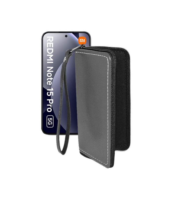 Чохол-гаманець з екошкіри для телефону Xiaomi Redmi Note 15 Pro 5G