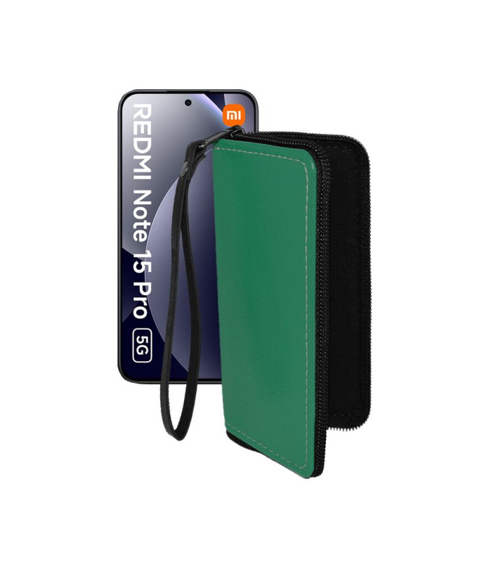Чохол-гаманець з екошкіри для телефону Xiaomi Redmi Note 15 Pro 5G