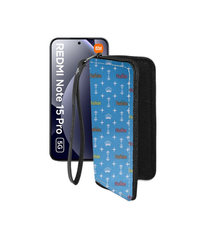 Чохол-гаманець з екошкіри для телефону Xiaomi Redmi Note 15 Pro 5G