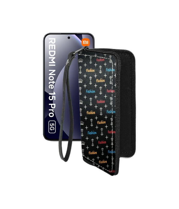 Чохол-гаманець з екошкіри для телефону Xiaomi Redmi Note 15 Pro 5G