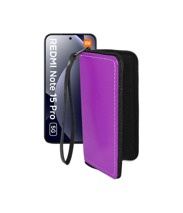 Чохол-гаманець з екошкіри для телефону Xiaomi Redmi Note 15 Pro 5G