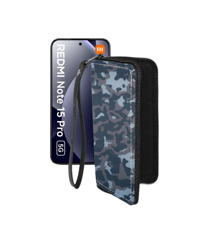 Чохол-гаманець з екошкіри для телефону Xiaomi Redmi Note 15 Pro 5G