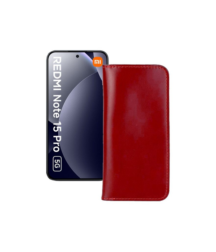 Портмоне з екошкіри для телефону Xiaomi Redmi Note 15 Pro 5G