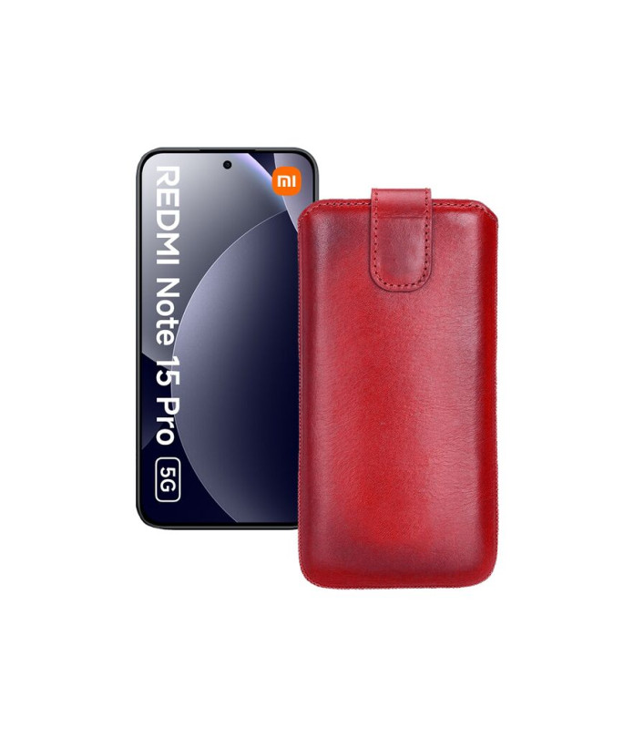 Витяжка з екошкіри для телефону Xiaomi Redmi Note 15 Pro 5G