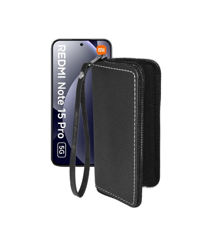 Чохол-гаманець з екошкіри для телефону Xiaomi Redmi Note 15 Pro 5G