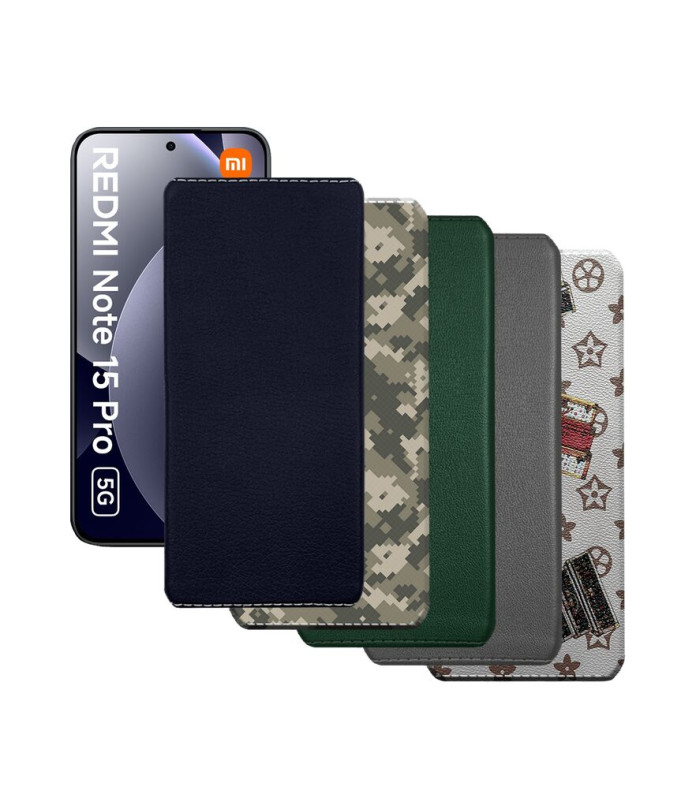 Накладка з екошкіри для телефону Xiaomi Redmi Note 15 Pro 5G