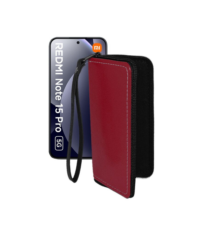 Чохол-гаманець з екошкіри для телефону Xiaomi Redmi Note 15 Pro 5G