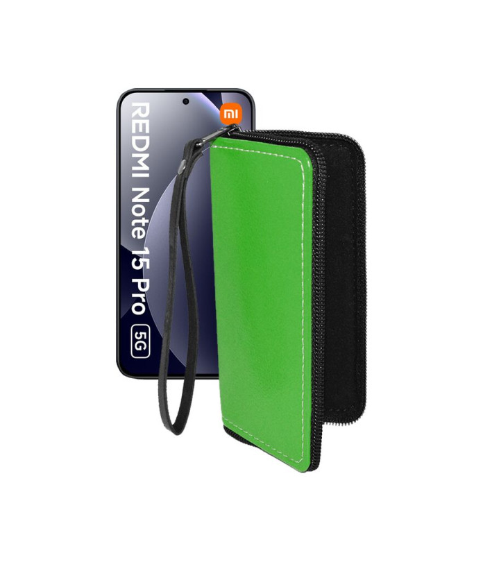 Чохол-гаманець з екошкіри для телефону Xiaomi Redmi Note 15 Pro 5G